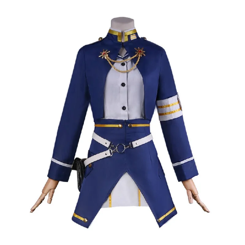 Rulercosplay Anime 86 -eightysix- Vladilena Milize Blue uniform Cosplay Costume