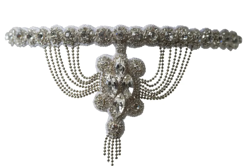 The Aurora Crystal Garter