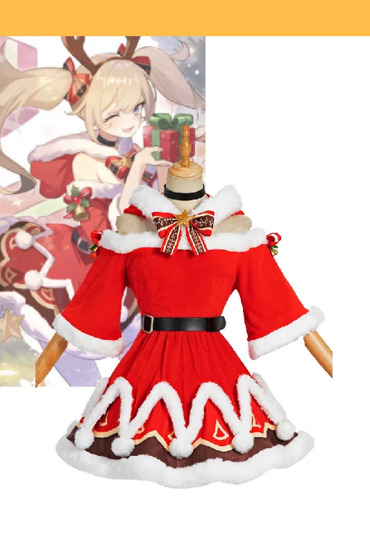 Barbara Christmas Genshin Impact Limited Sizing Cosplay Costume