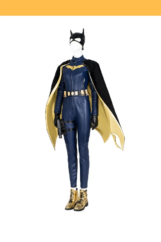 Batgirl PU Leather Cosplay Costume