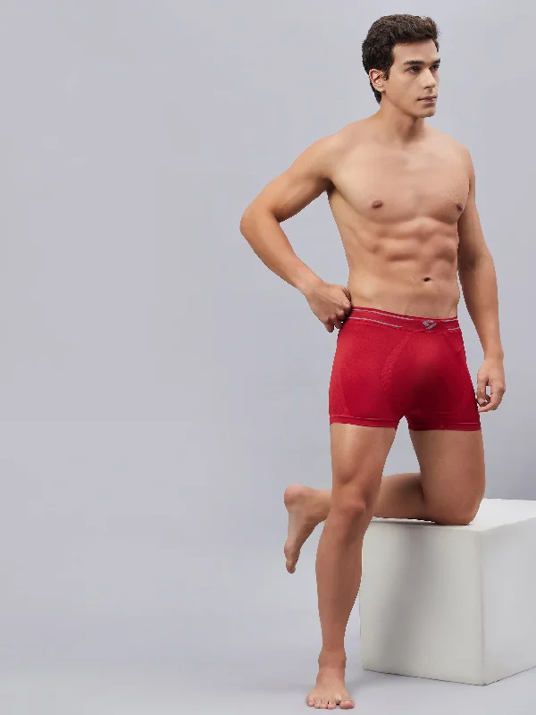 C9 Airwear Seamless Trunk For Men - Red