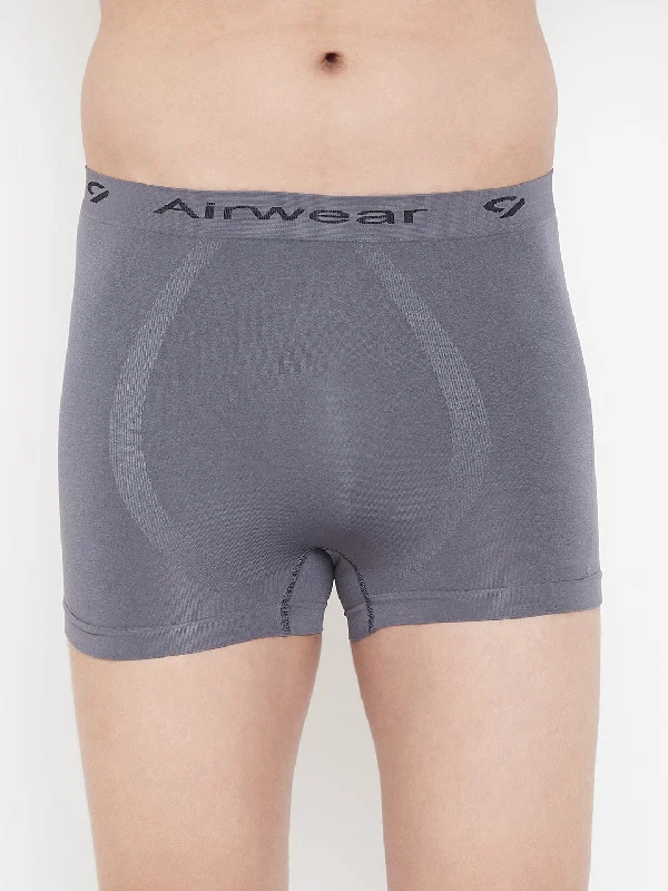 C9 Airwear Seamless Trunk/Boxer For Men - Light Grey