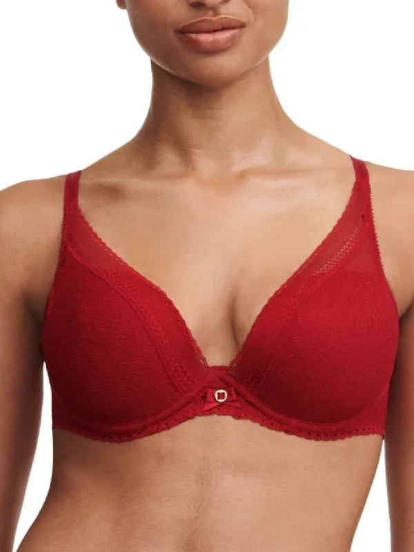 Festivite Plunge T-Shirt Bra - Scarlet