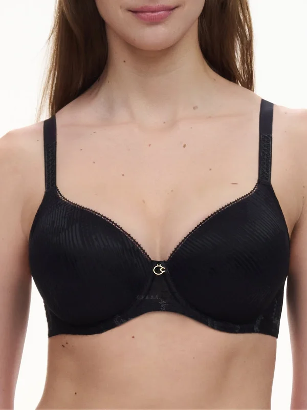 Intrigue Memory Foam T-Shirt Bra - Black