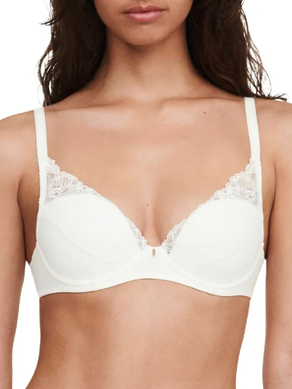 Orangerie Dream Plunge T-Shirt Bra - Milk