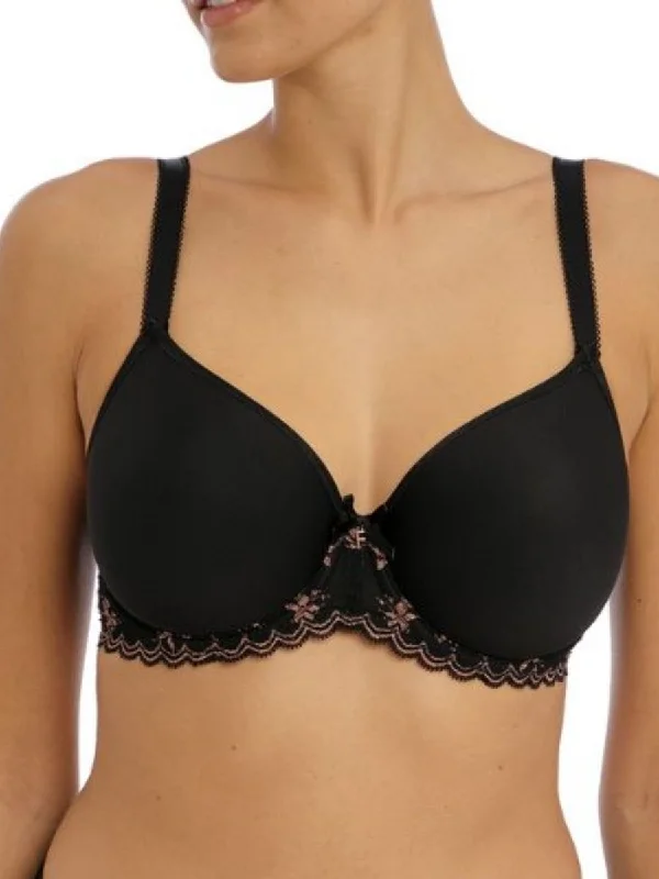 Offbeat Decadence Spacer Bra - Black