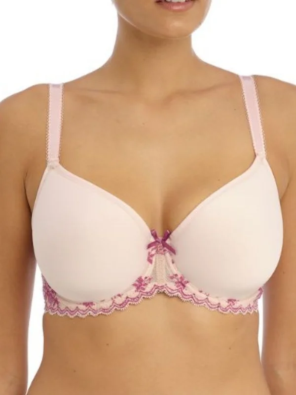 Offbeat Decadence Spacer Bra - Vintage Rose