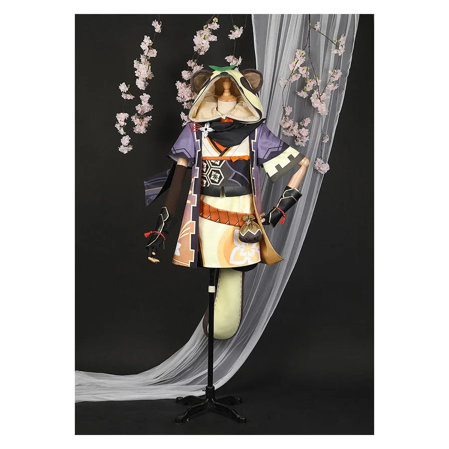 Genshin Impact Sayu Jacquard version Cosplay Costume C02812  AA