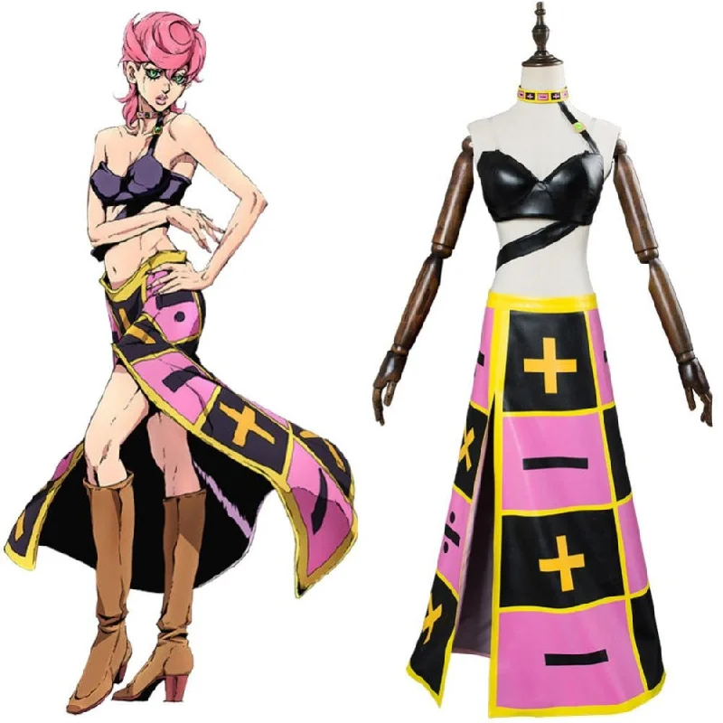 JoJo's Bizarre Adventure Trish Una Cosplay Costume C07038