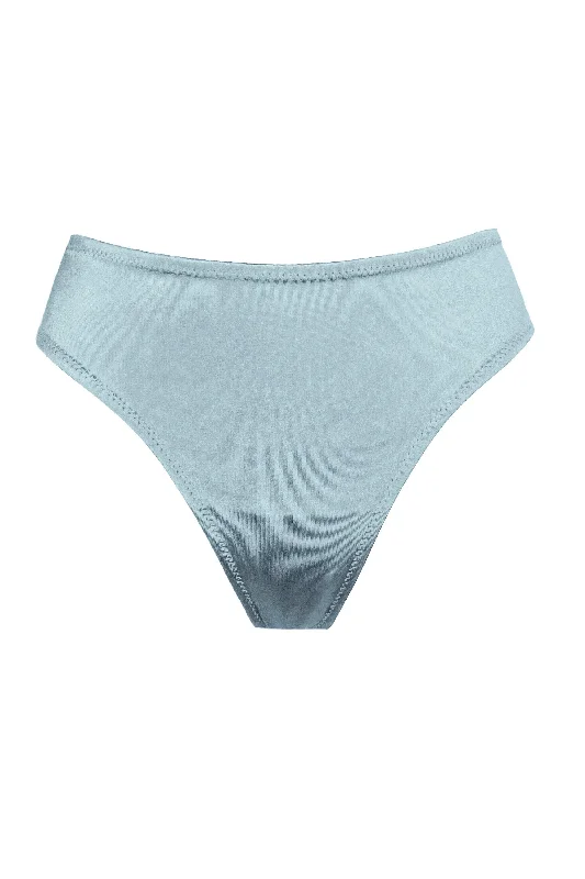 Joli Gloss ocean mid-waisted thongs