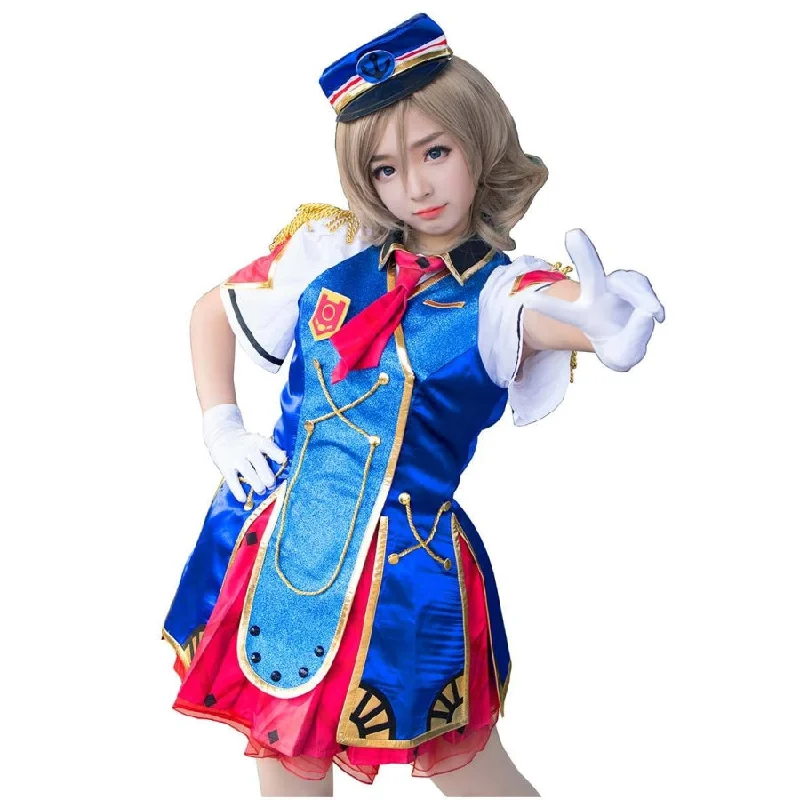 LoveLive!Sunshine!! Aqours HAPPY PARTY TRAIN Watanabe You Cosplay Costume mp005217