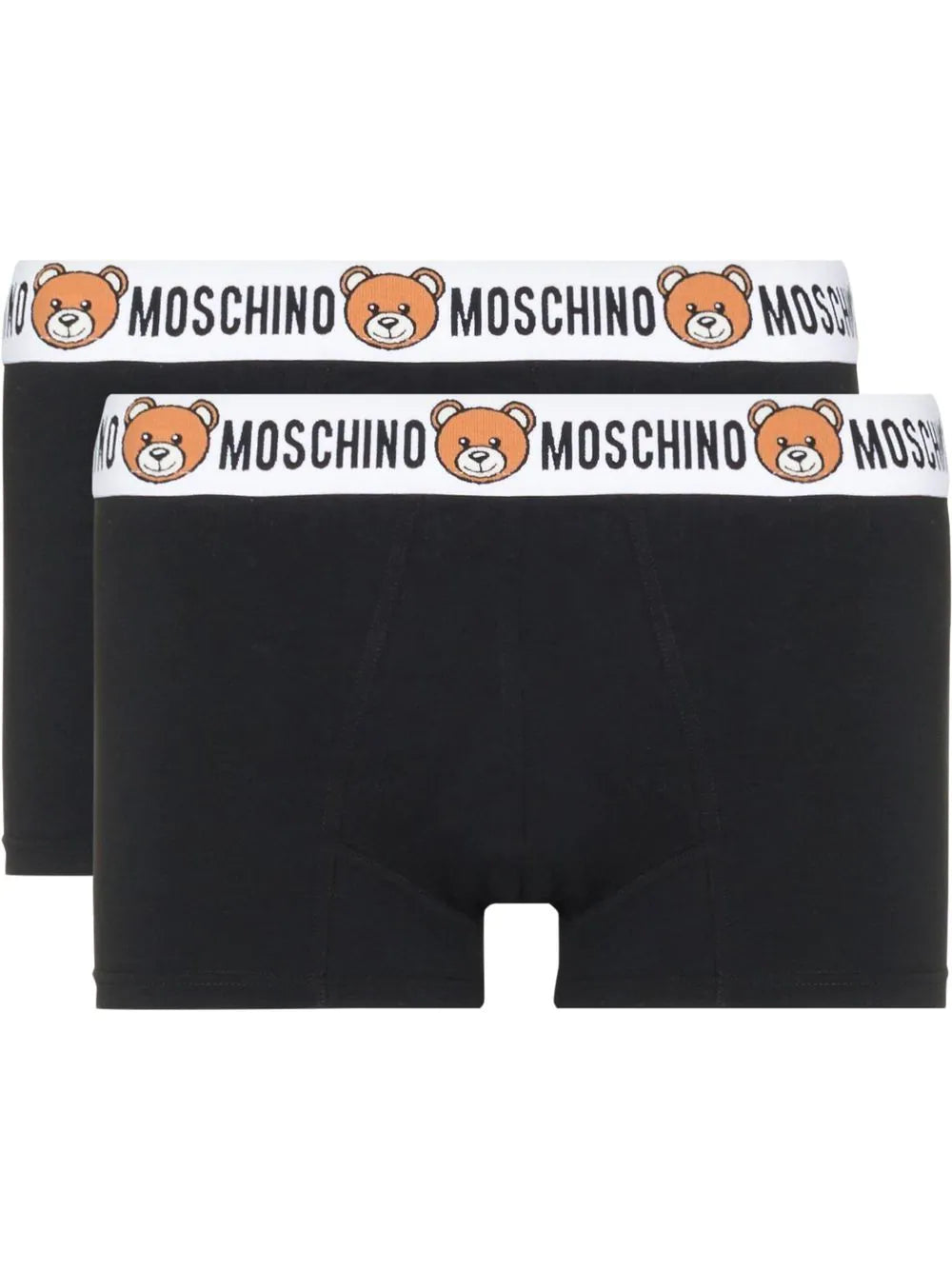 Moschino Black Bi-Pack Teddy Logo Boxers