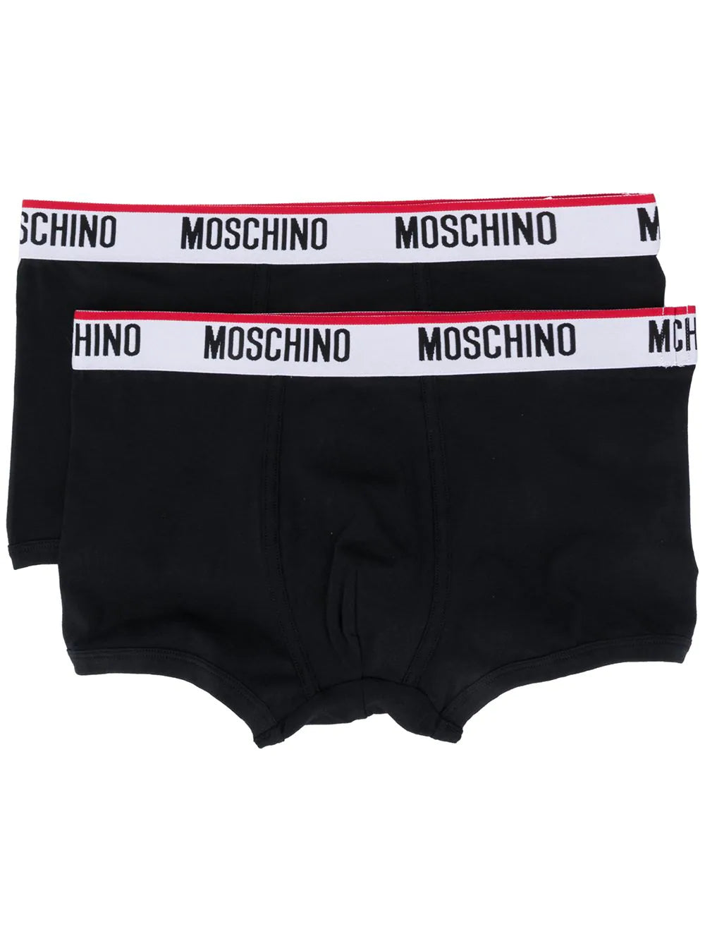 Moschino Black Logo Trunk Bi-Pack