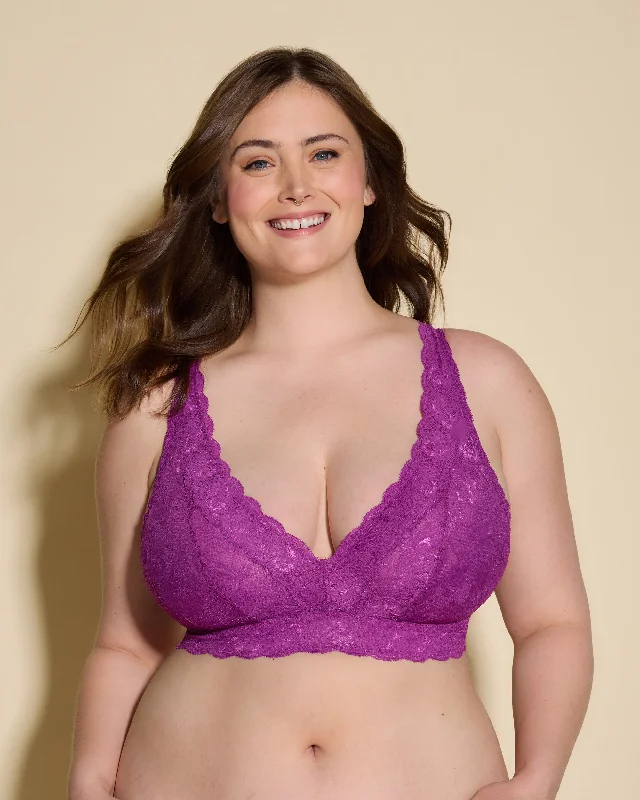 Super Curvy Plungie Longline Bralette