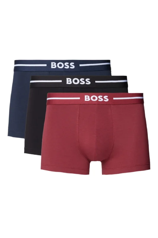 Boss 3 Pack Men's Bold Trunk