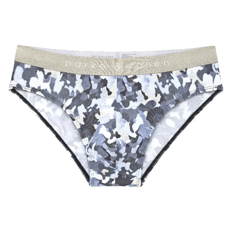 NEW ARRIVAL- Woodland Grey Printed Low Rise Brief