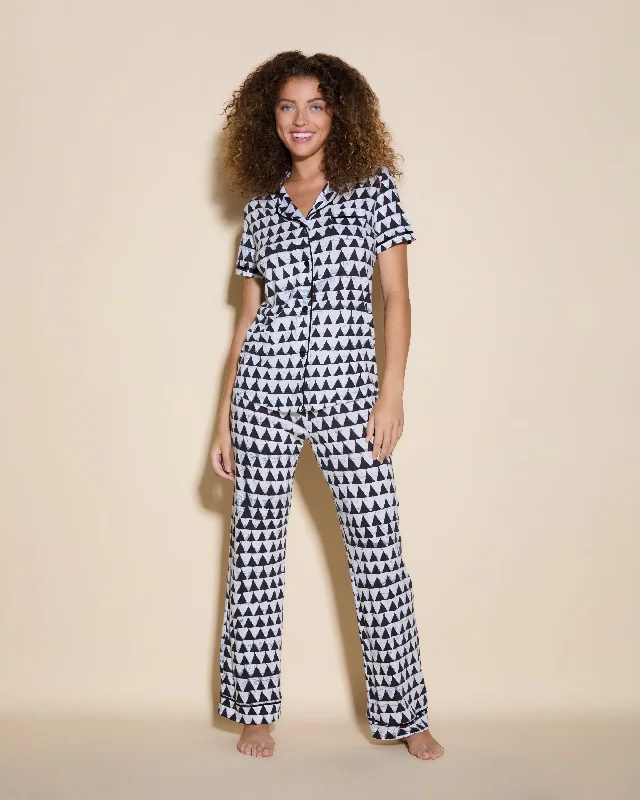 Short Sleeve Top & Pant Pajama Set