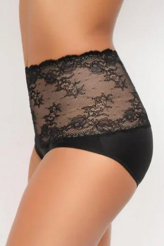 Lace Top Medium Control Panty