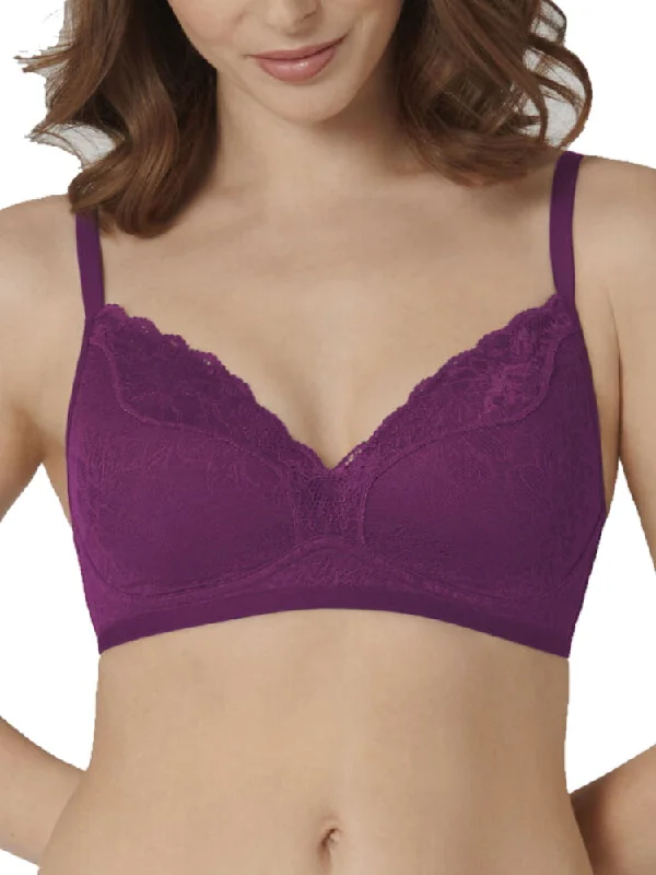 Fit Smart P01 Soft Cup Bra - Crushed Berry